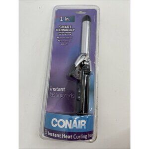 Conair SMART 1” Curling Iron - Instant Heat / Lasting Curls, 30 Heat Settings